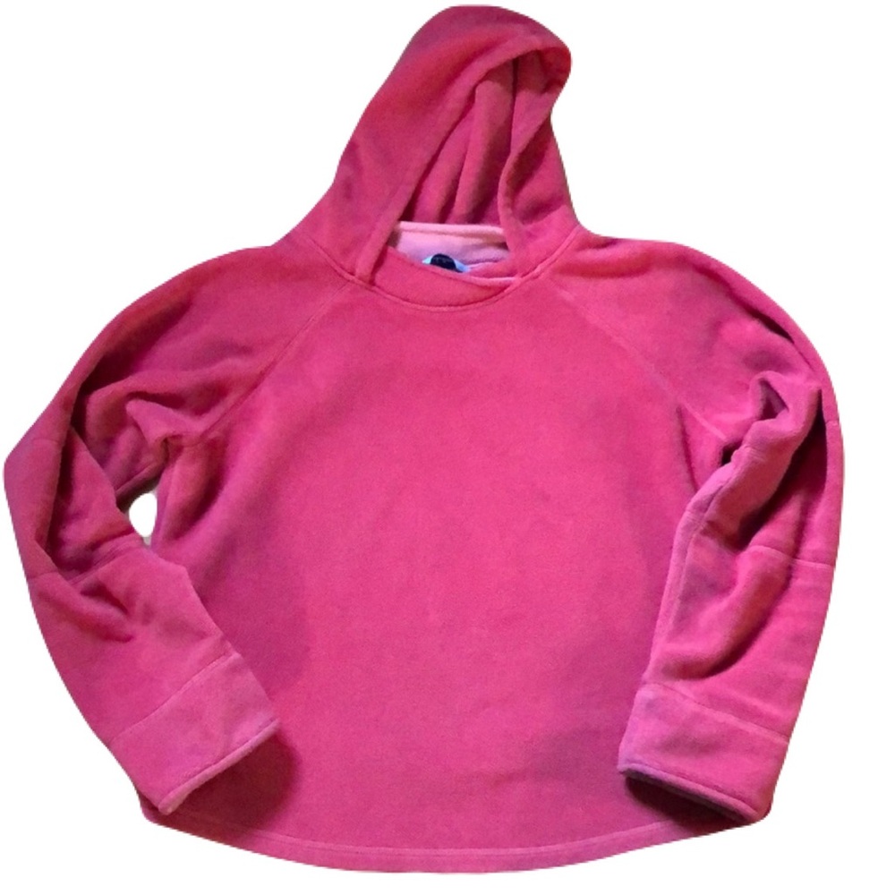 LL Bean Thick Fleece Hoodie/Pullover Orange